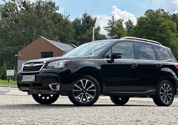 Subaru Forester cena 95900 przebieg: 109800, rok produkcji 2016 z Kwidzyn małe 497